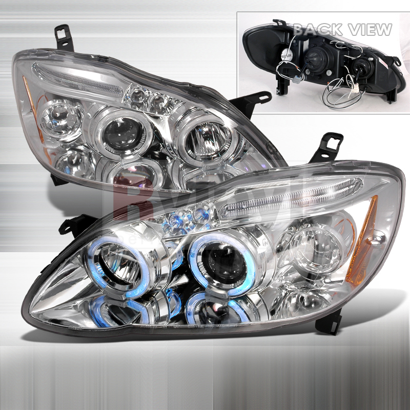 2005 Toyota Corolla Custom Headlights Aftermarket Headlights
