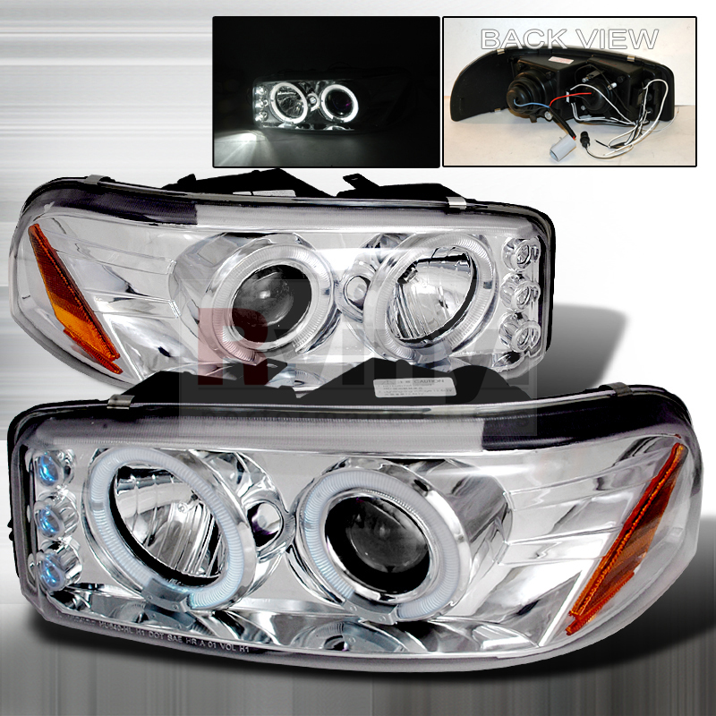 2003 GMC Sierra Custom Headlights | Aftermarket Headlights