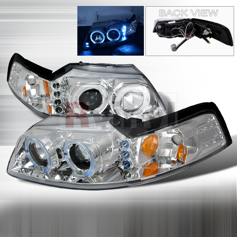 2003 Ford Mustang Custom Headlights Aftermarket Headlights