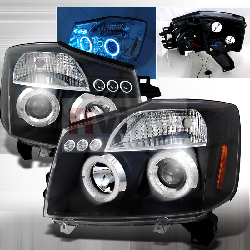 Nissan titan aftermarket headlights #8