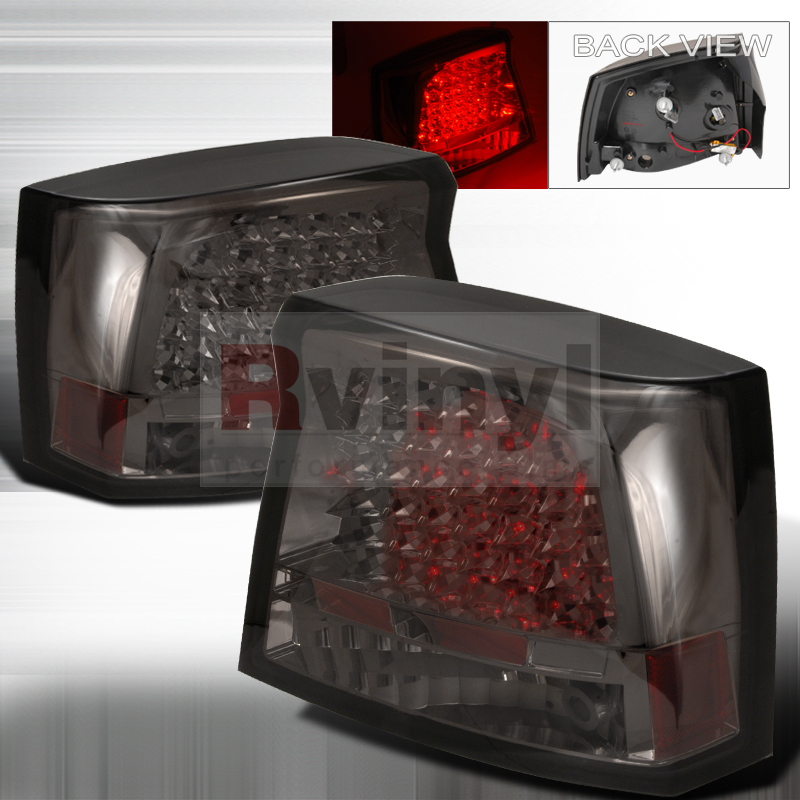 2008 Dodge Charger Custom Tail Lights 2008 Dodge Charger Aftermarket