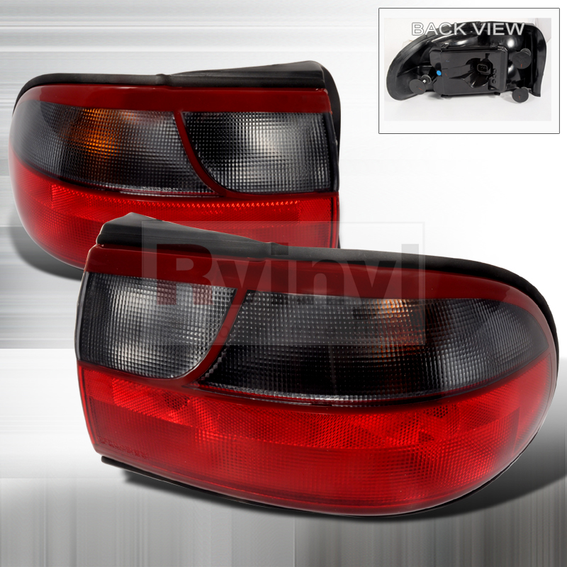 SpecD Tuning® Chevrolet Malibu 19972003 Red Smoked Tail Lights