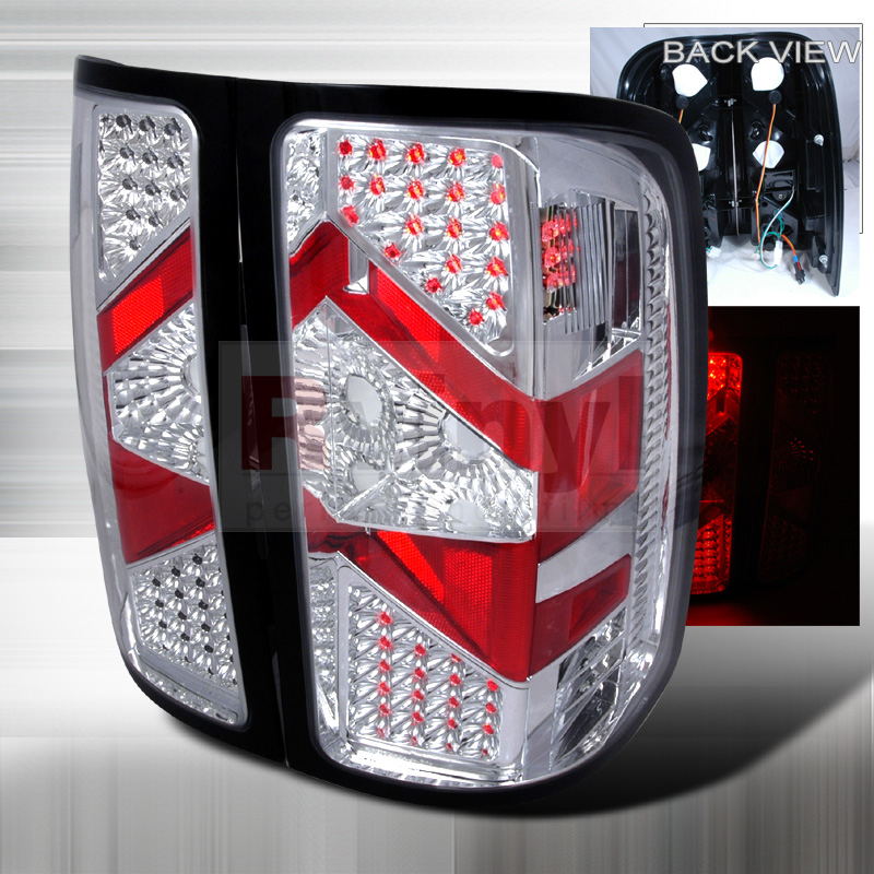 2008 GMC Sierra Custom Tail Lights | 2008 GMC Sierra Aftermarket Tail