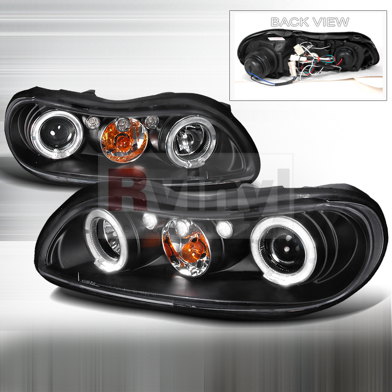 SpecD Tuning® Chevrolet Malibu 19972003 LED Halo Black SpecD Tuning® Chevrolet Malibu 19972003 LED Halo Black