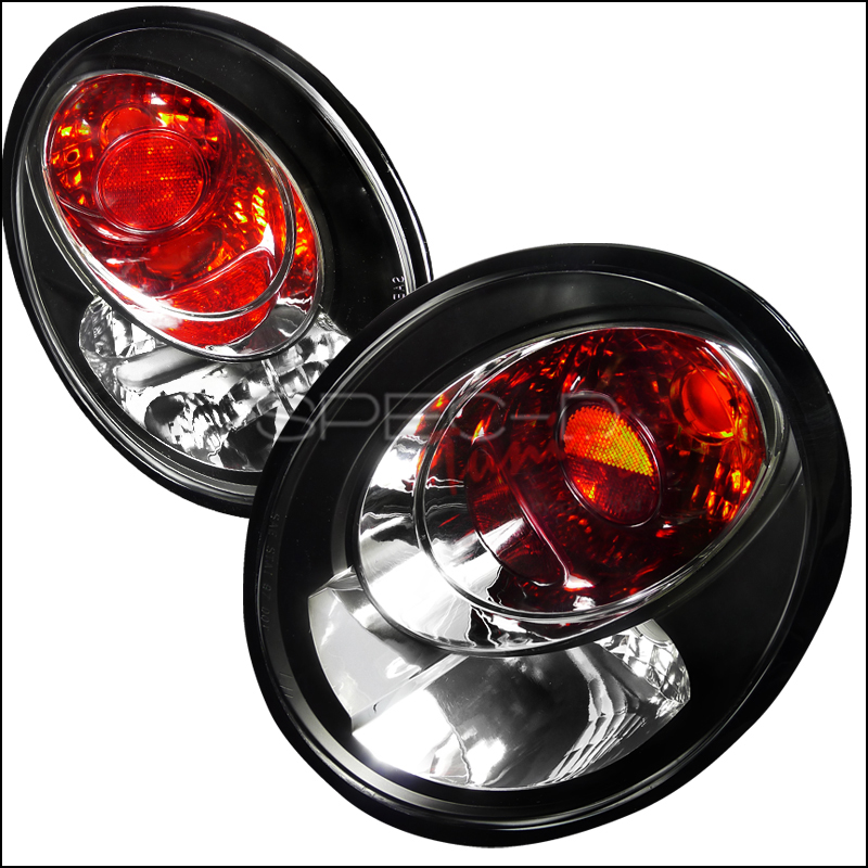 SpecD Tuning® Volkswagen Beetle 19982005 Black Euro Tail Lights