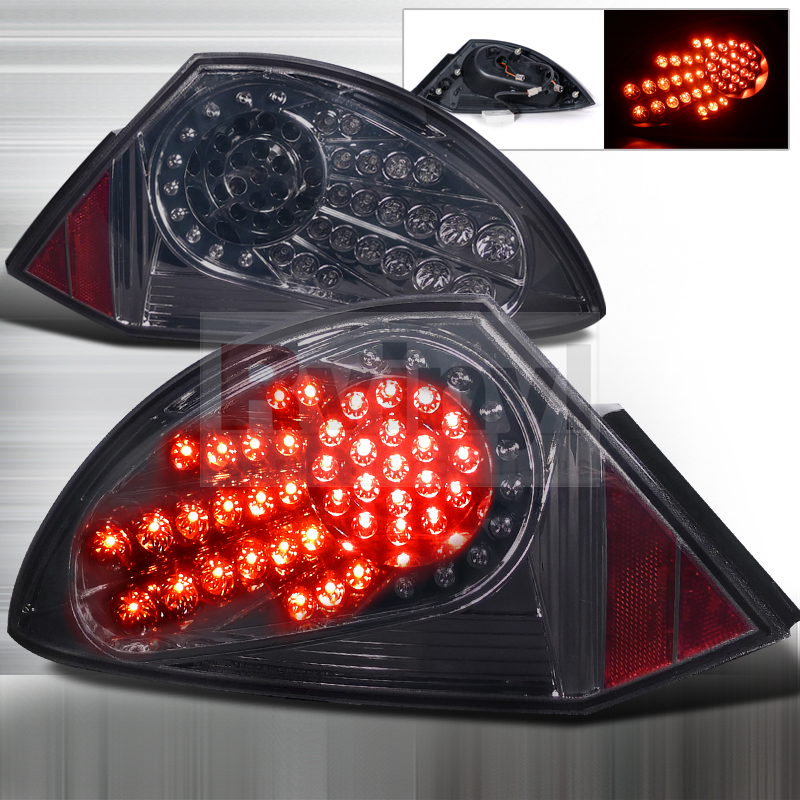 SpecD Tuning® Mitsubishi Eclipse 20002002 Smoked LED Tail Lights
