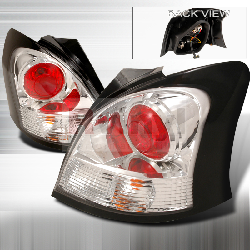 SpecD Tuning® Toyota Yaris 20072009 Chrome Altezza Tail Lights
